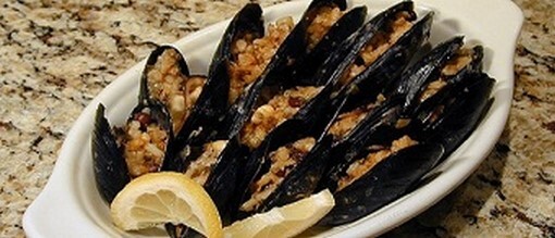 Midia dolma - mejillones rellenos