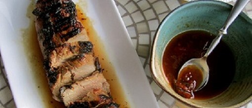 Roasted Pork Loin with Beer Sauce