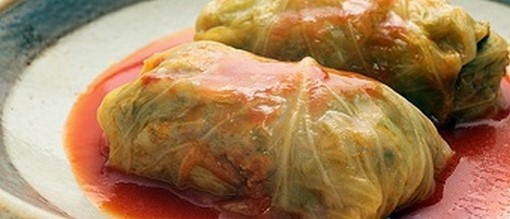 Lamb and Feta Stuffed Cabbage