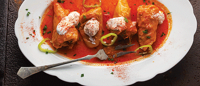 Hungarian Stuffed Cabbage