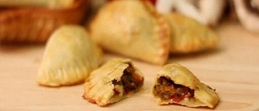 Empanadas de champiñones (setas)