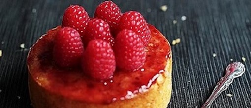 Raspberry Coconut Butter Cake