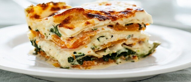 Three Cheese Lasagna with Italian Sausage