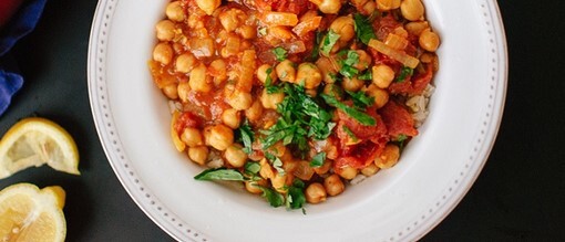 Chana masala (garbanzos sazonados)