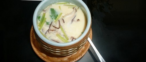 Chawanmushi (huevo de natillas japonesas)