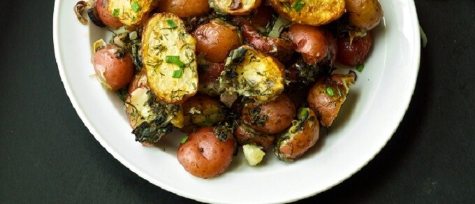 Roasted Potatoes with North Indian Spices