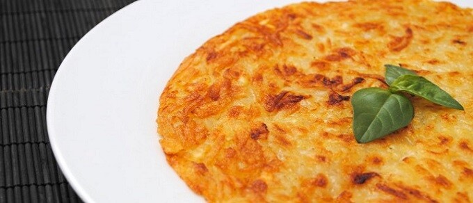 Papas hash browns suizas (rösti)