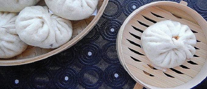 Steamed Pork Buns (Char Siu Bao)