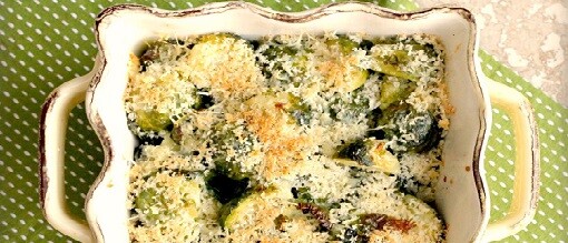 Brussels Sprout Gratin