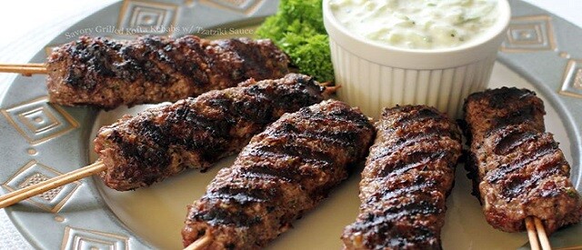 Kofta kebabs