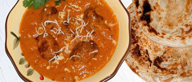 Malai kofta (albóndigas vegetarianas)