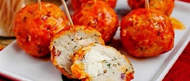 Buffalo Chicken Meatballs