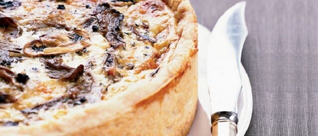 Mushroom Quiche